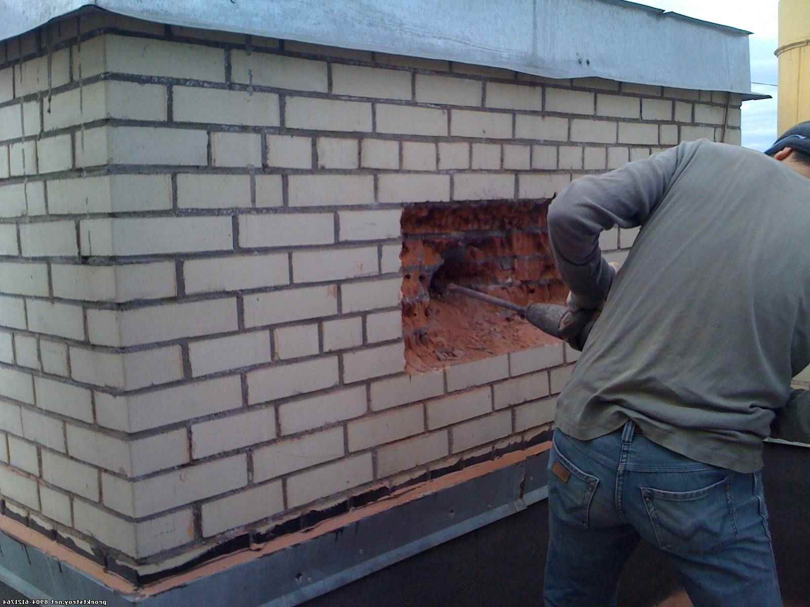 Как разобрать кирпичную стену аккуратно и сохранить кирпич при демонтаже кладки