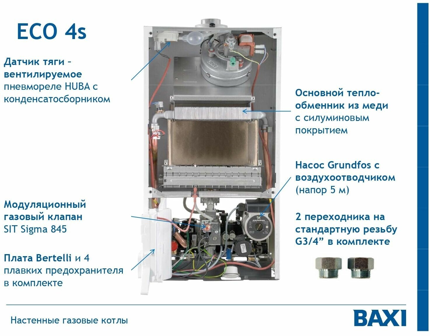 Газовые котлы бакси: отзывы, обзор моделей, характеристики