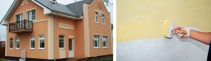 Как красить фасад дома: выбор краски, отделка деревянных, оштукатуренных или кирпичных поверхностей
