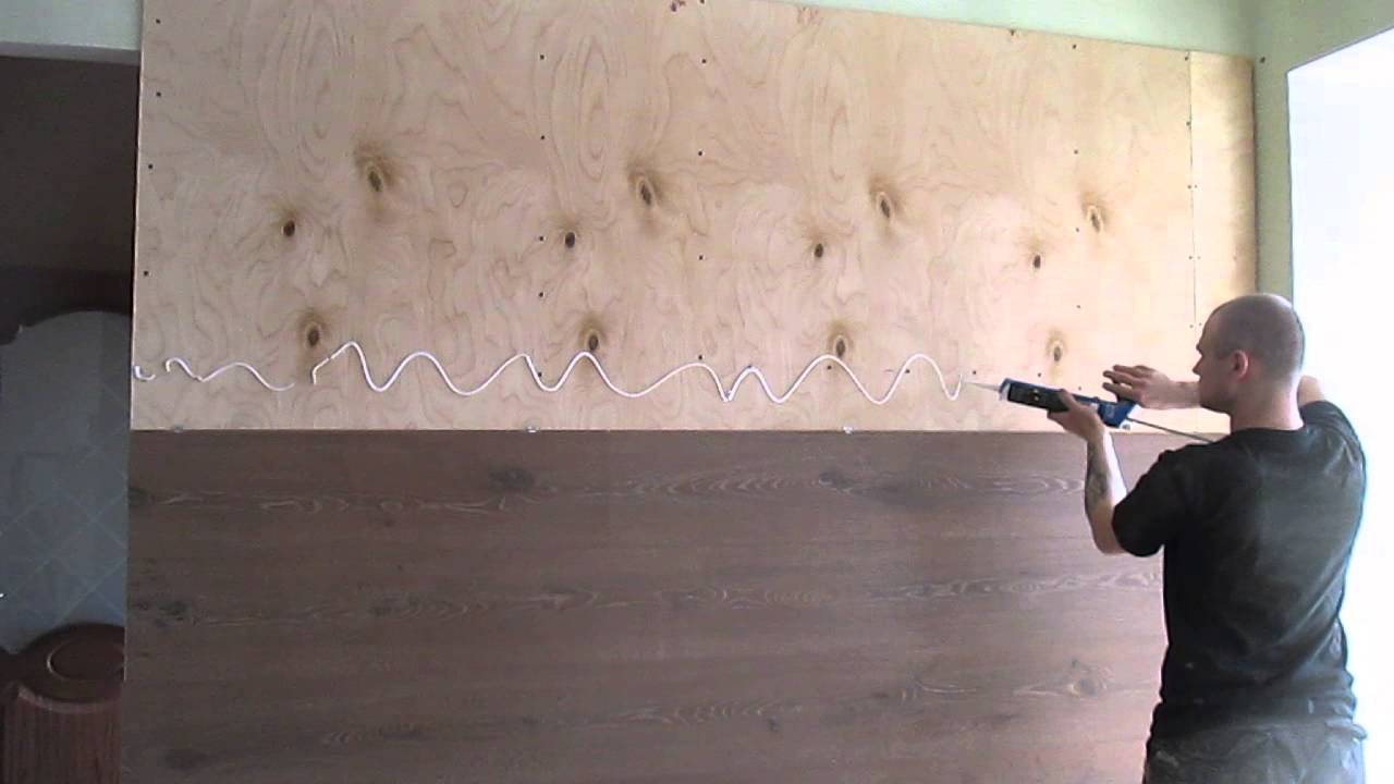 Ламинат на стену: способы крепления своими руками, инструкция по монтажу
