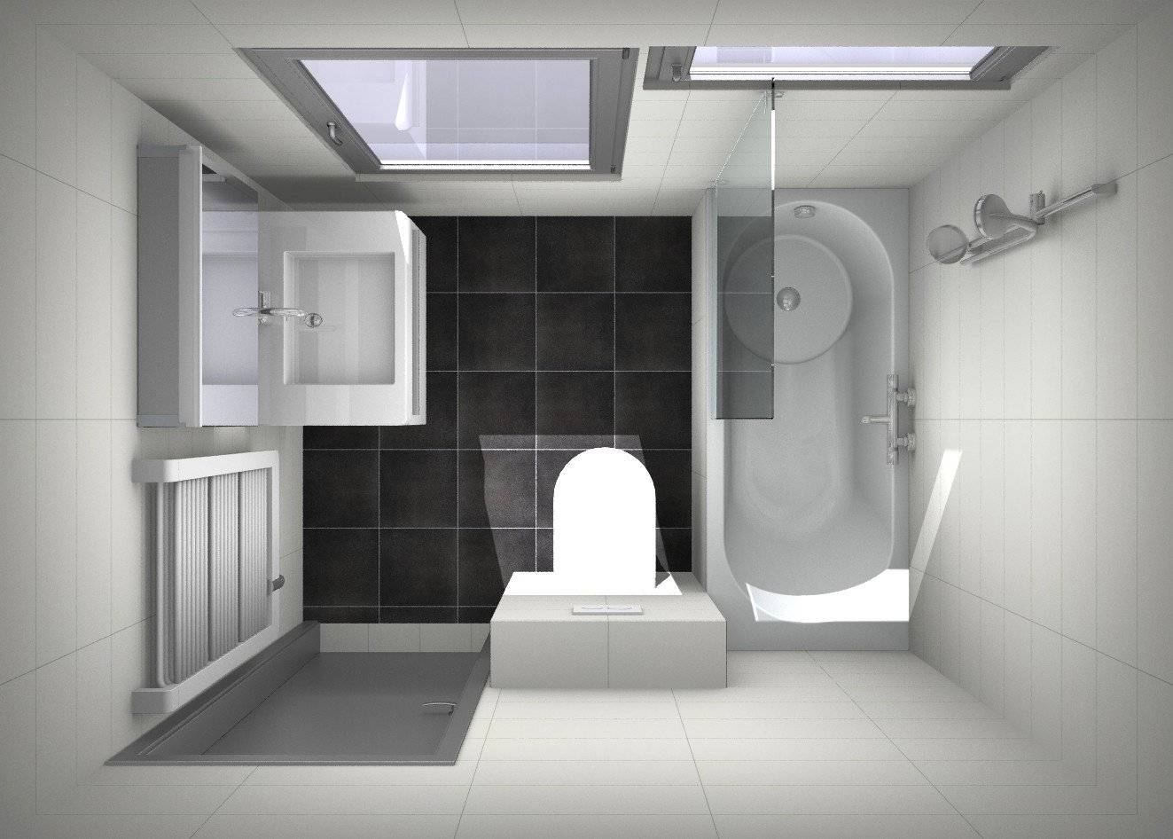 Правильная планировка ванной комнаты маленького размера - проекты и дизайны