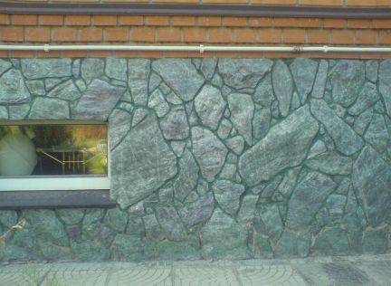 Технологии монтажа натурального камня на фасад - виды