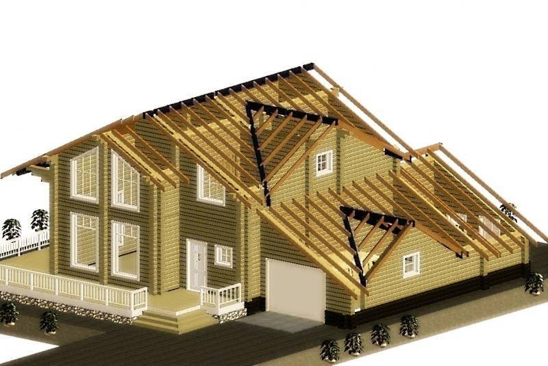 Крыши домов с эркером фото. как устроена стропильная система вальмовой крыши + пошаговая инструкция по монтажу