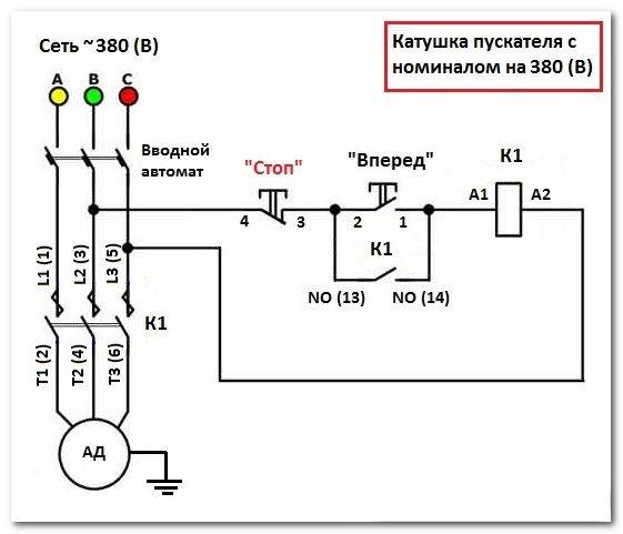 Как подключить магнитный пускатель: схемы и особенности подключения