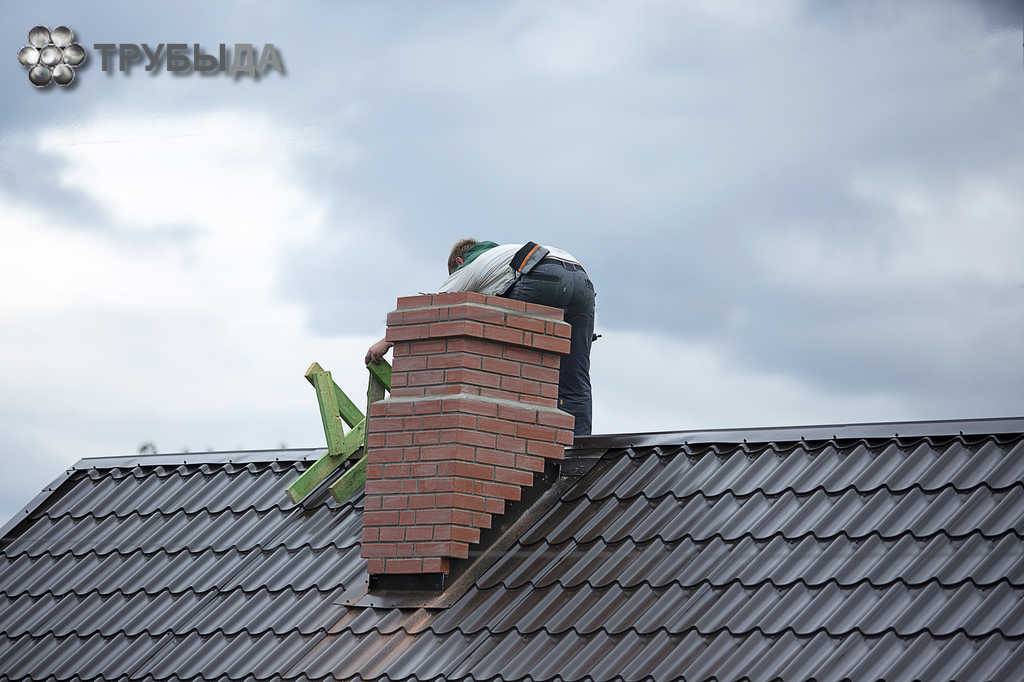 Гидроизоляция дымохода на крыше своими руками