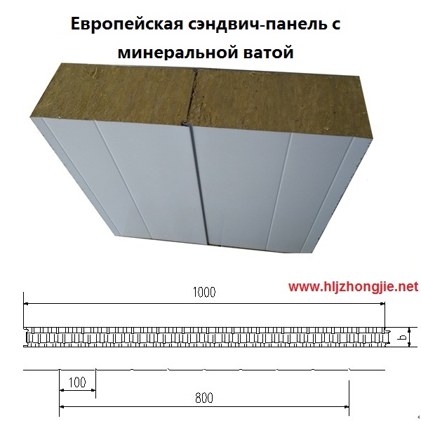 Сэндвич-панели из минеральной ваты: применение и преимущества