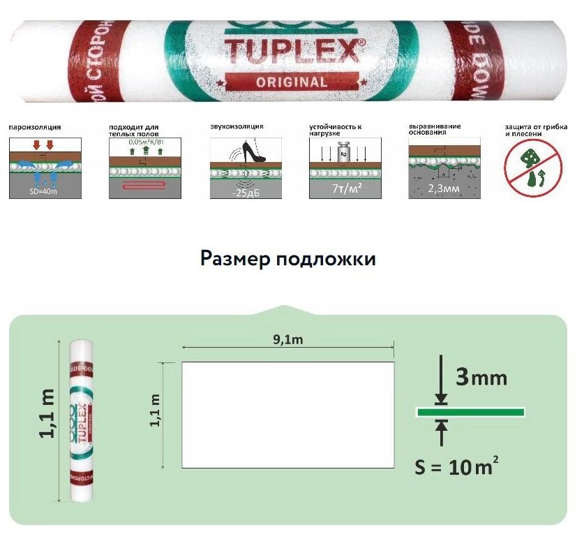 Какую подложку под ламинат лучше использовать?