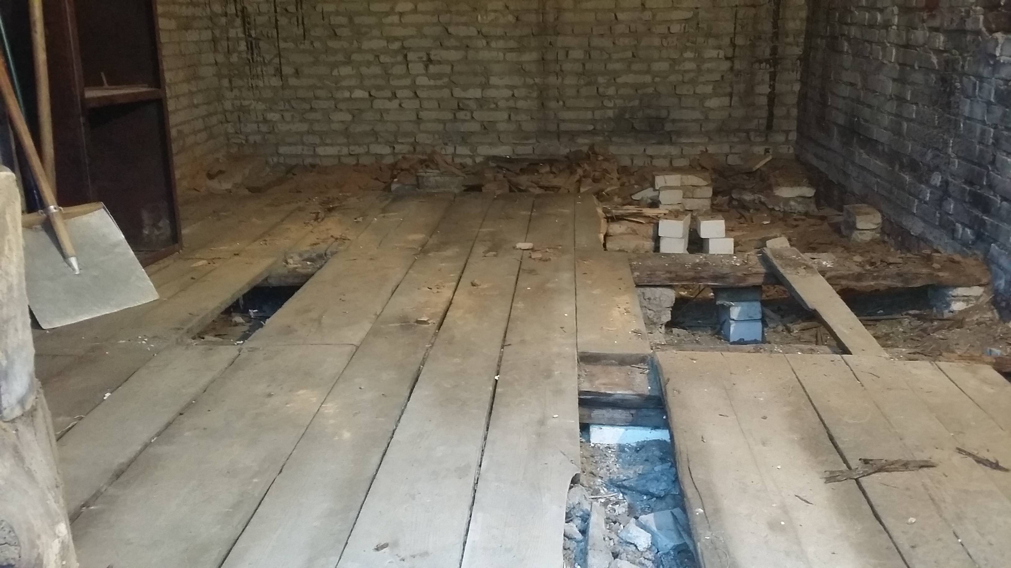 Деревянный пол в гараже своими руками