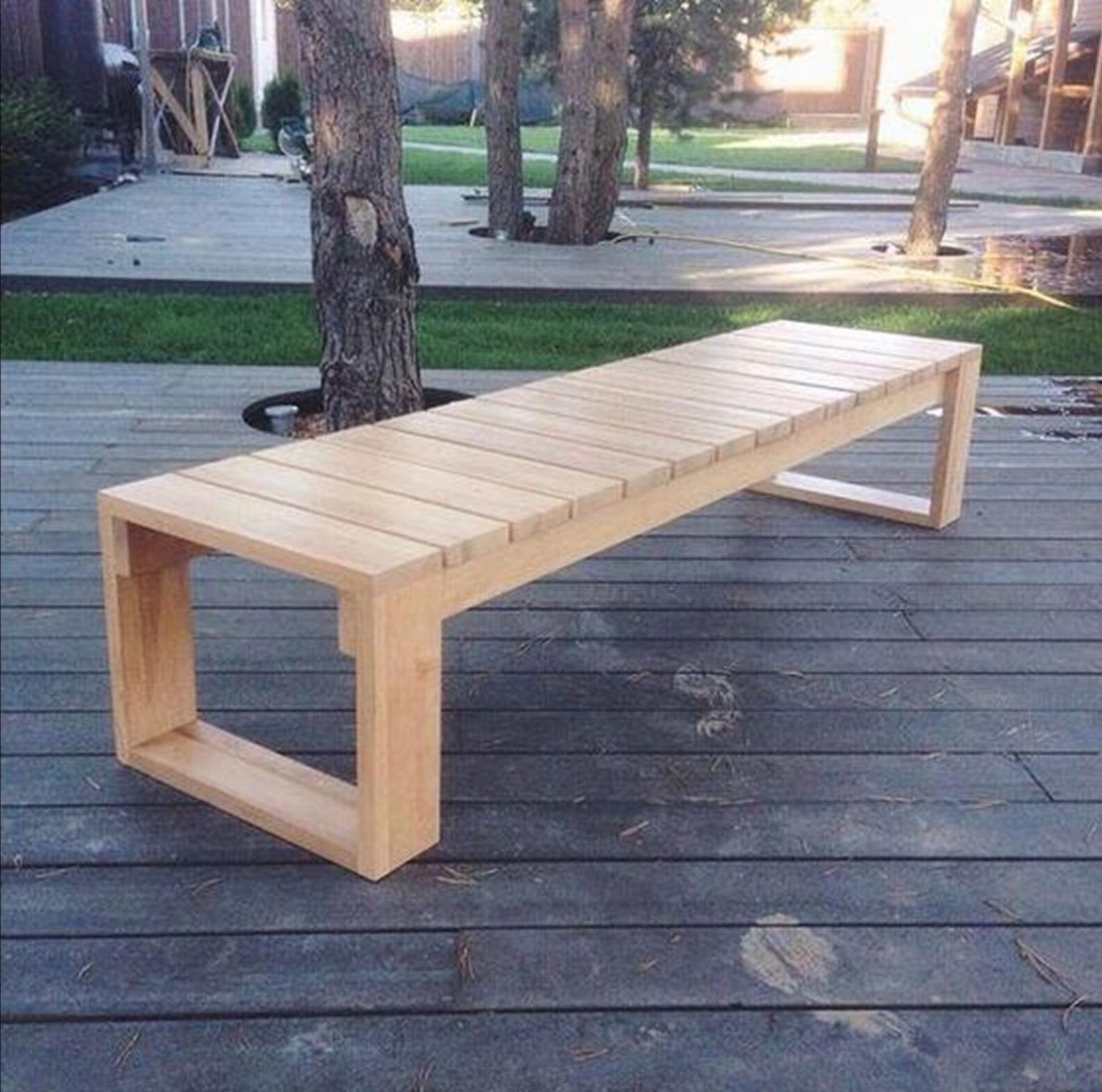 Скамейка Wood Bench