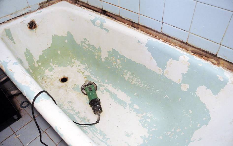 Технология эмалировки чугунных ванн своими руками