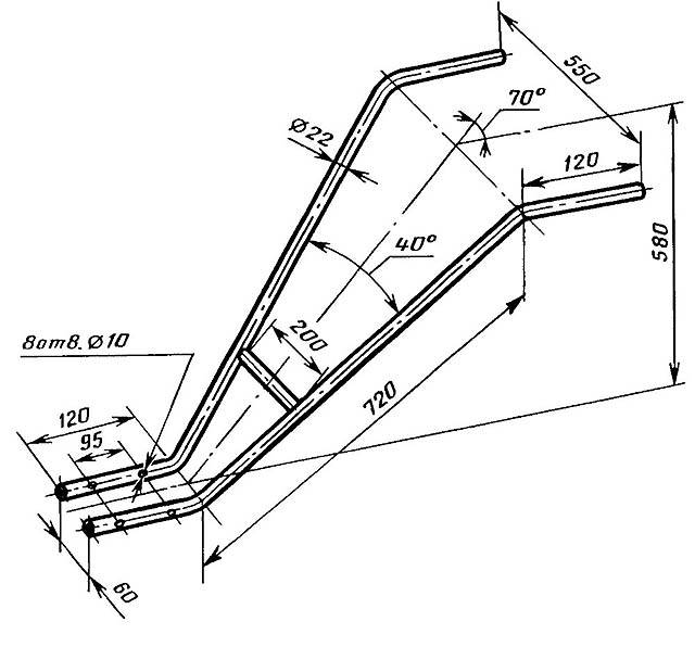 Плуг своими руками чертежи