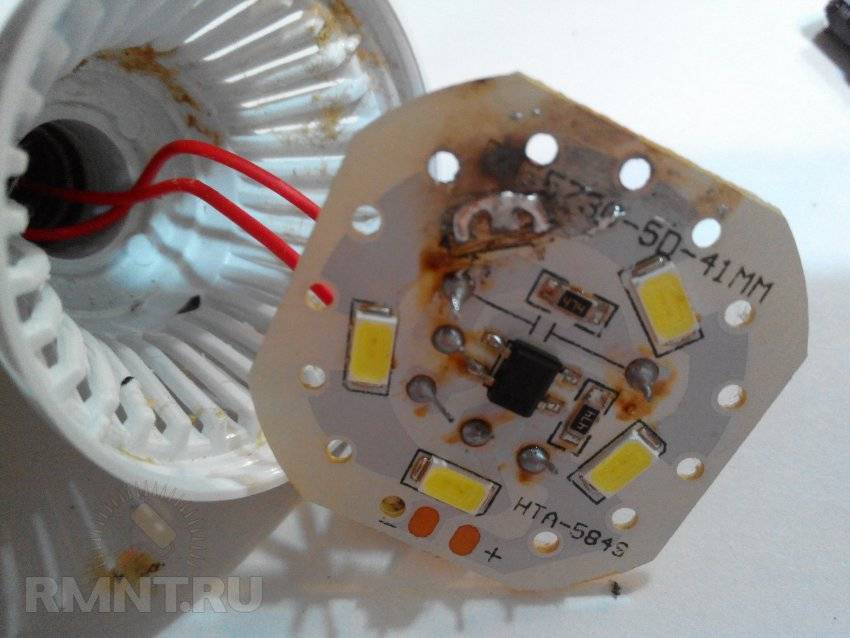 Ремонт светодиодных ламп своими руками – как разобрать и починить