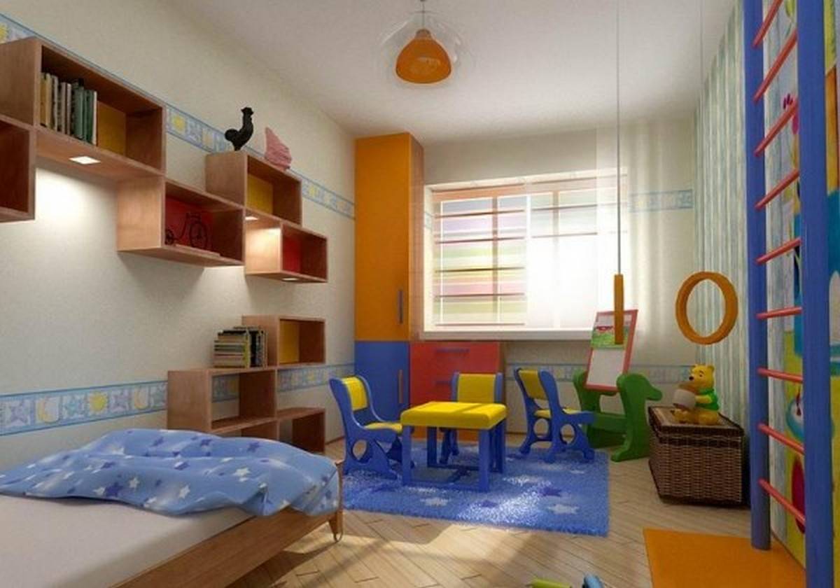 Дизайн комнаты школьника