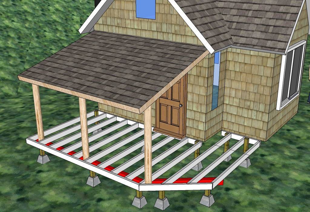 Как пристроить веранду к дому: деревянный и кирпичный, каркасная терраса