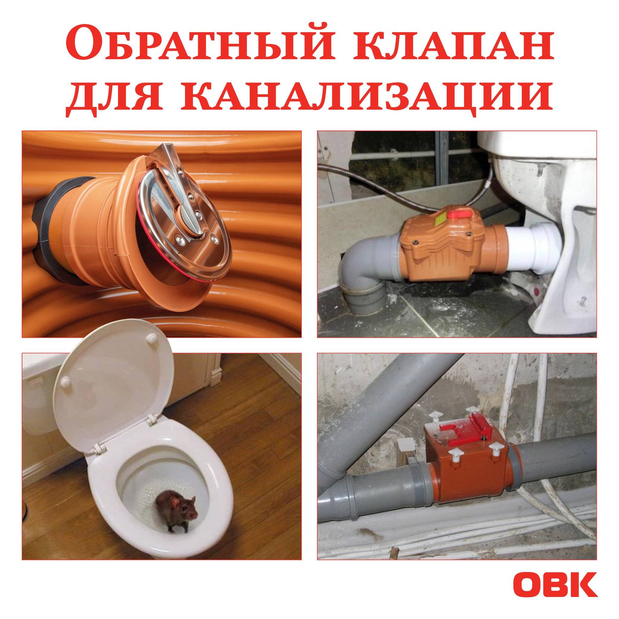 Купить Вертикальный Обратный Клапан Канализация