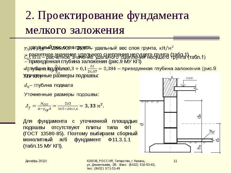 Можно ли делать фундамент ниже глубины промерзания грунта
