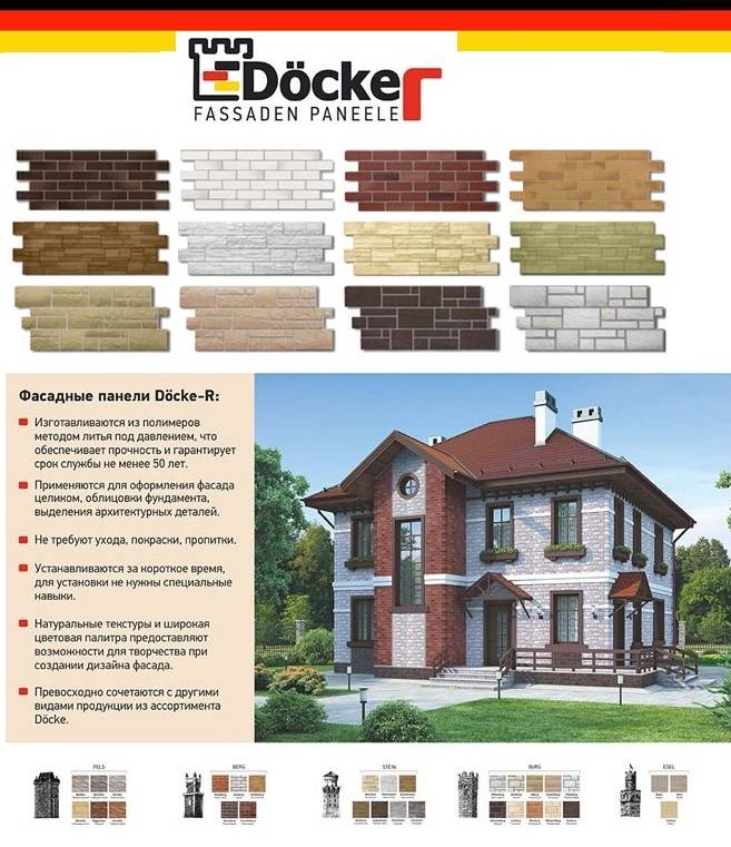 Фасадные панели деке (docke r) для наружной отделки дома: инструкция по монтажу панелей декер, виды и технические характеристики