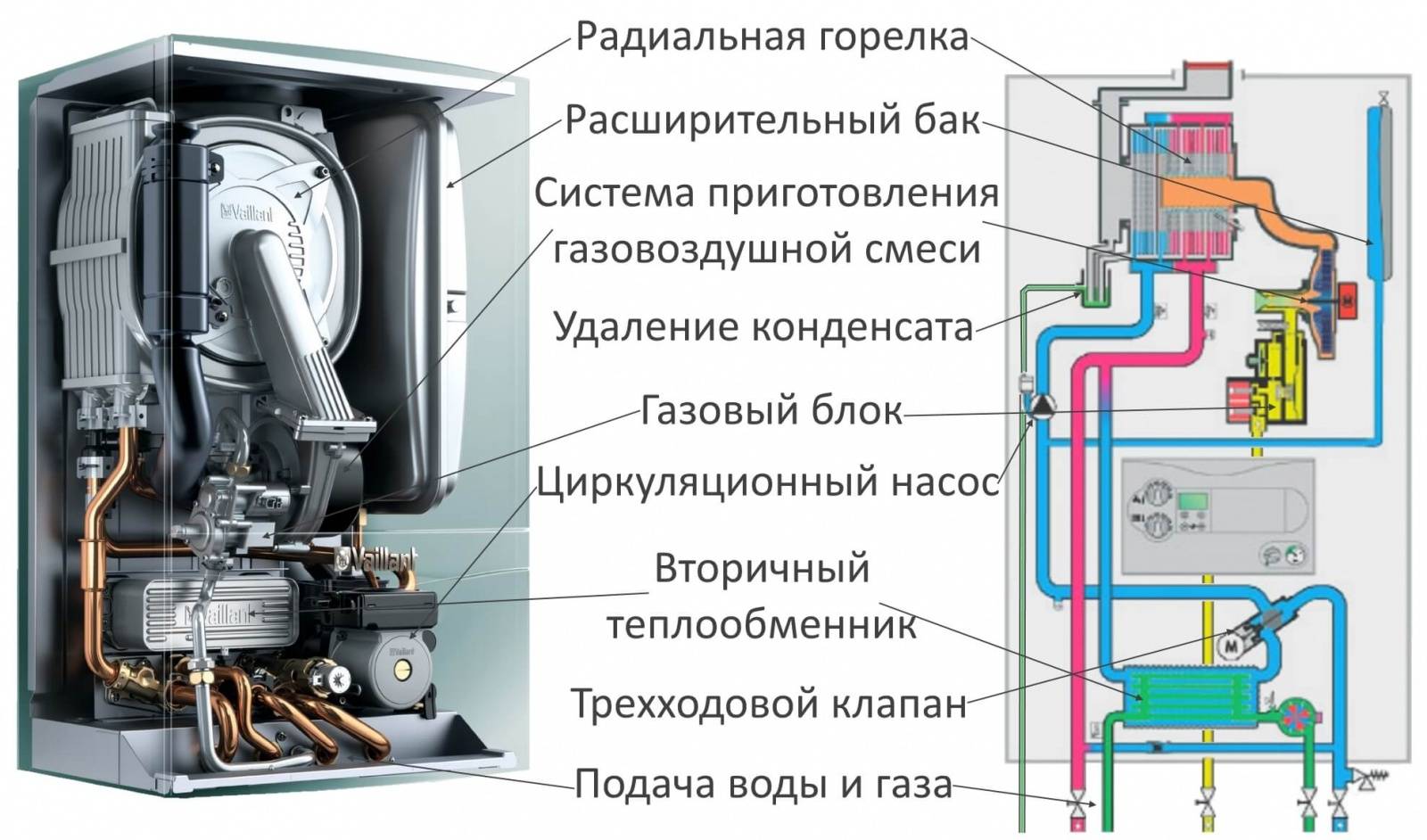 Двухконтурный газовый котел: виды, принцип работы, выбор — sibear.ru
