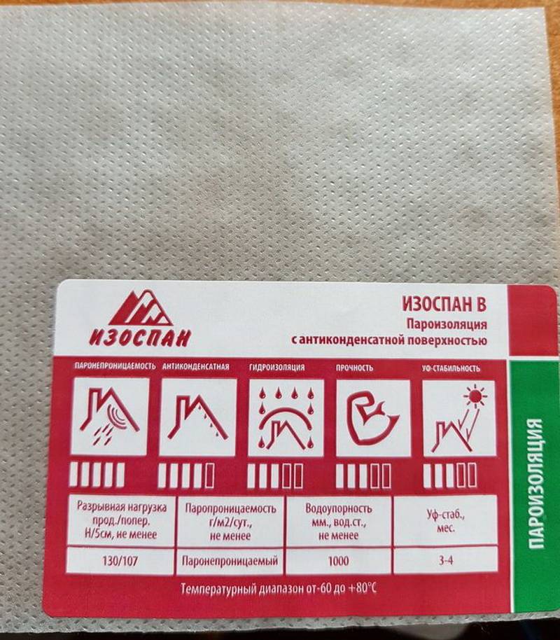 Как правильно использовать изоспан, какой стороной класть в каких «пирогах»