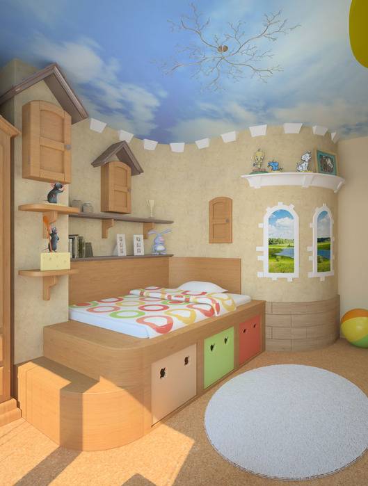 Детская комната для мальчиков — ремонт, 75 фото идей дизайна