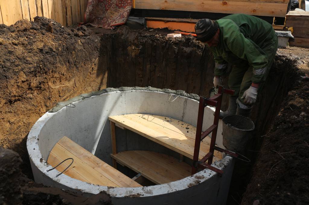 Погреб из бетонных колец: этапы строительства