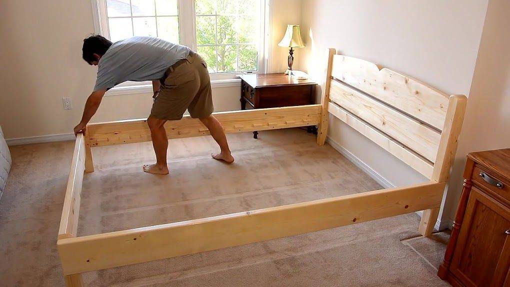 Как сделать кровать с подъемным механизмом своими руками