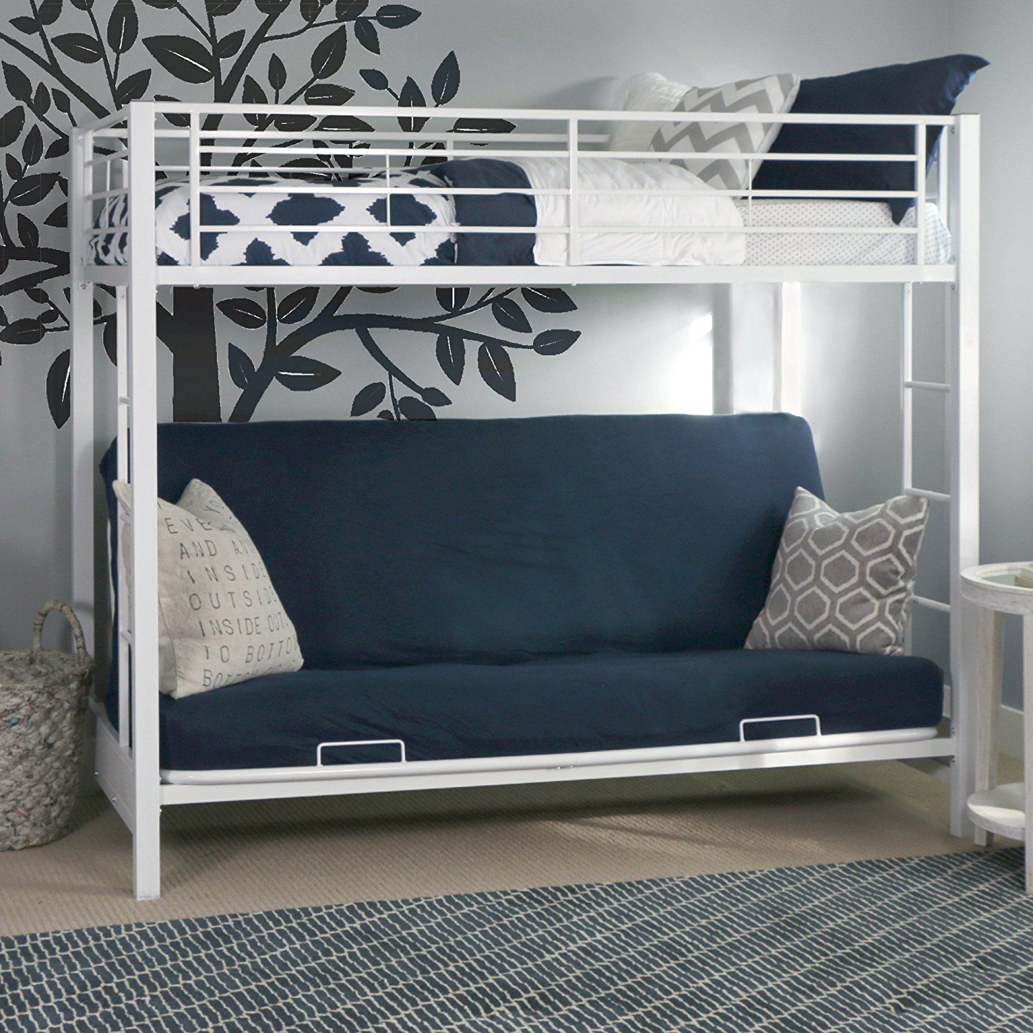 Двухъярусная кровать Twin/Full Bunkbed (Futon not included)