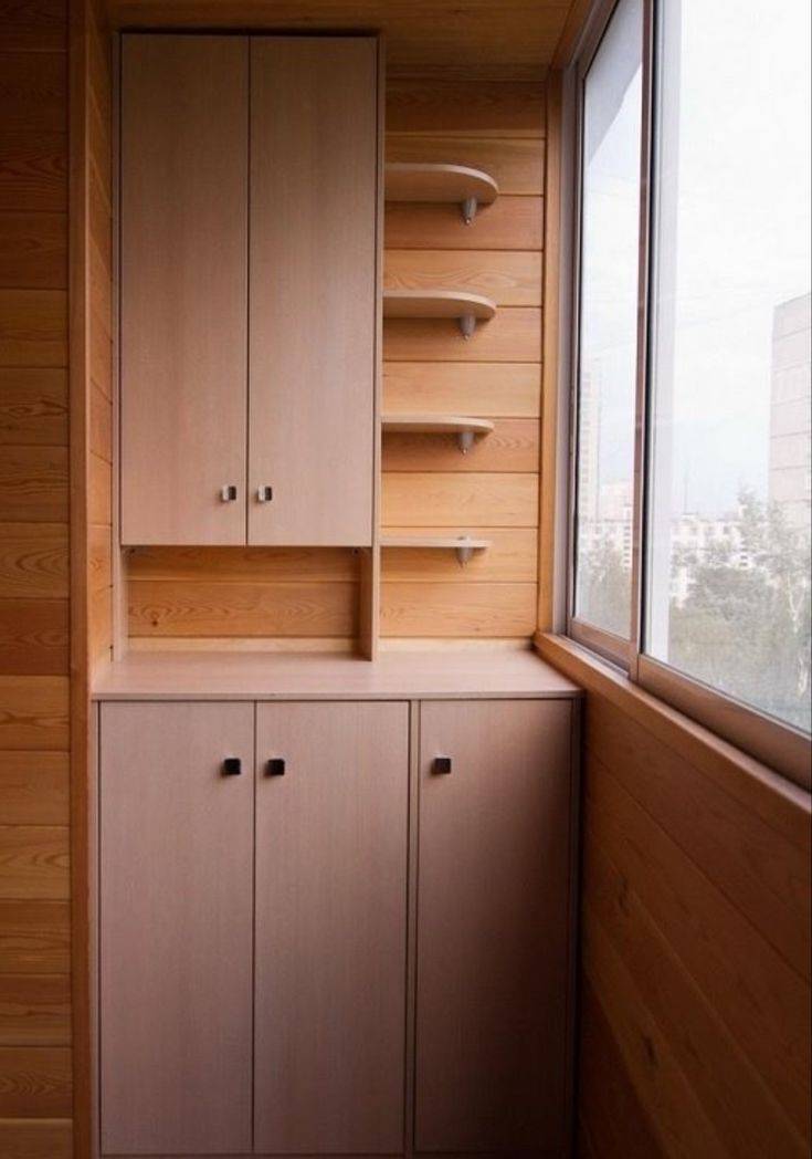 Пошаговая инструкция, как изготовить простой шкаф на балкон (12 фото)