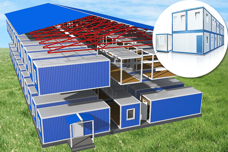 Проект модульного здания