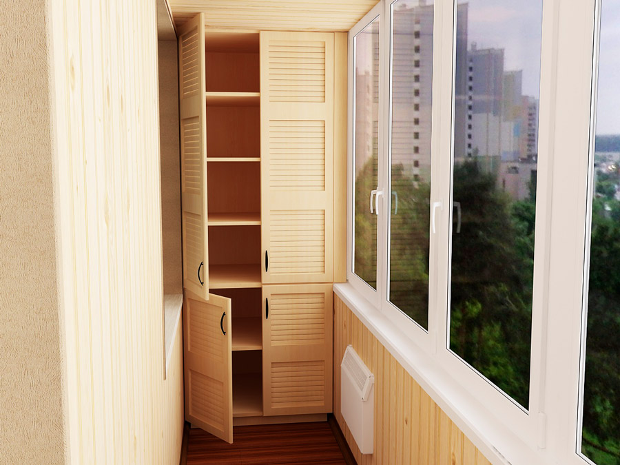 Как сделать шкаф на балконе своими руками: поэтапная инструкция
