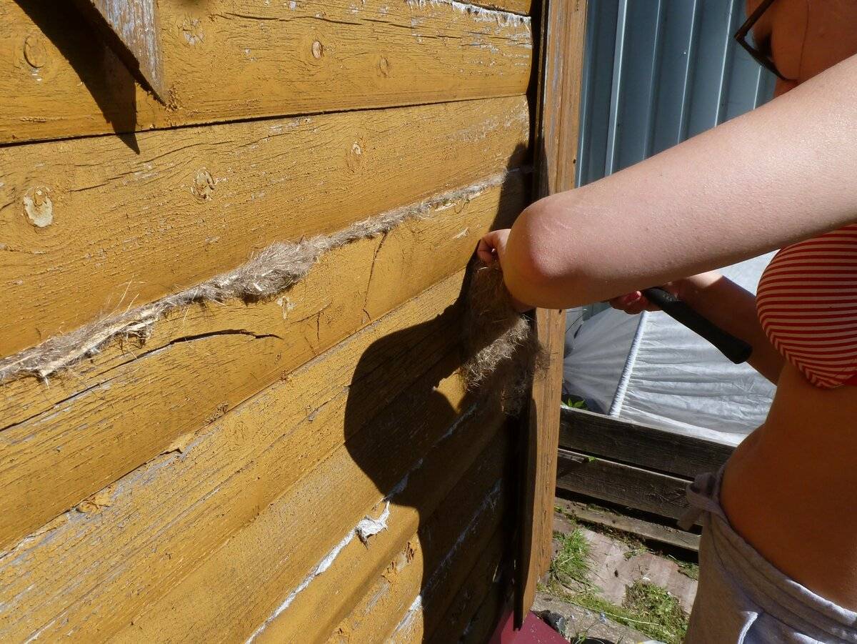 Почему появляются трещины в брусе снаружи дома, и чем лучше всего заделать дефекты?