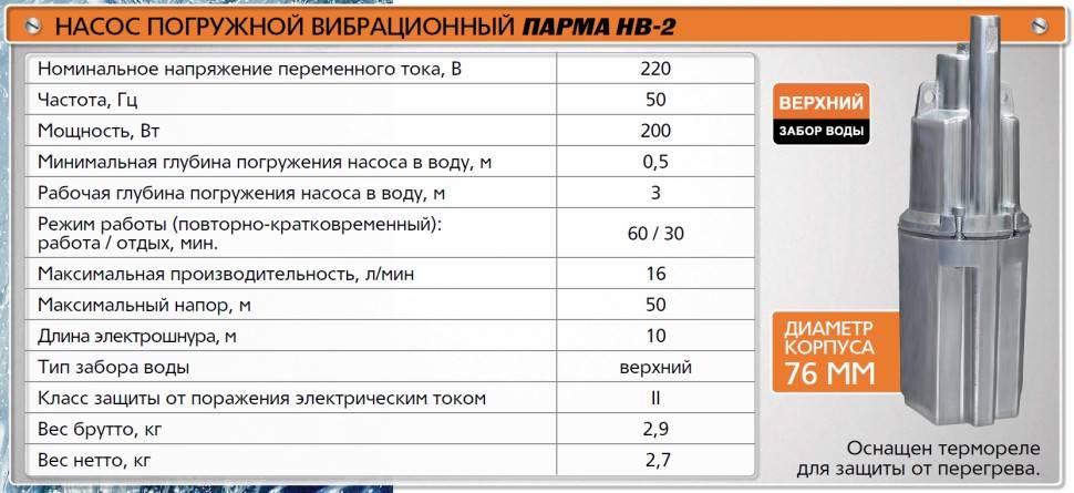 Погружной насос «малыш» - конструкция, как работает, классификация и правила монтажа