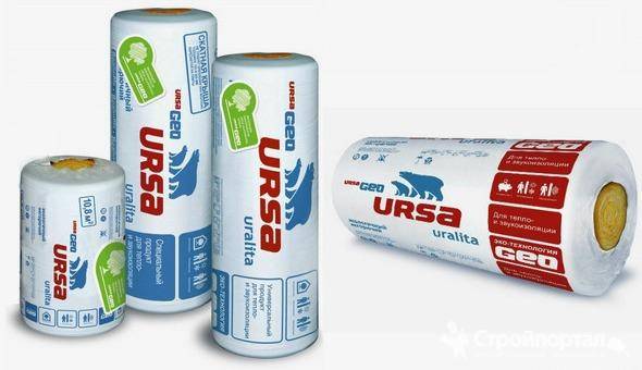 Утеплитель ursa: технические характеристики