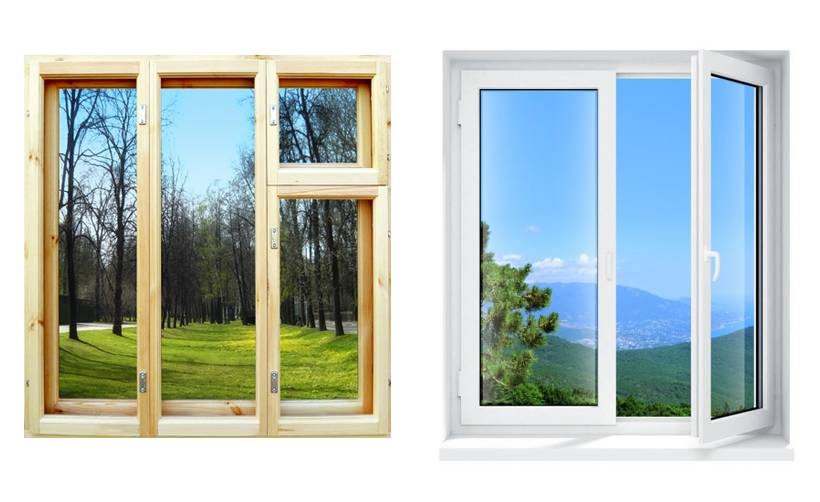 Пластиковые окна или деревянные — что лучше? сравнение | окно у дома
