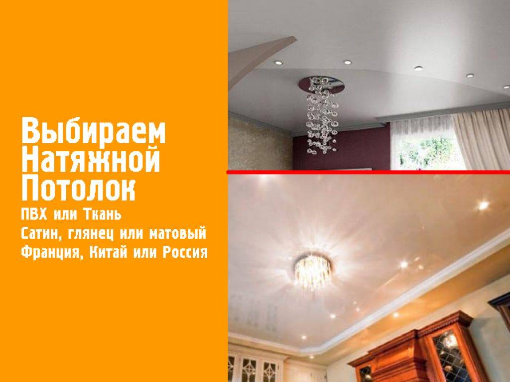 Чем отличается натяжной потолок от подвесного - какой лучше и дешевле