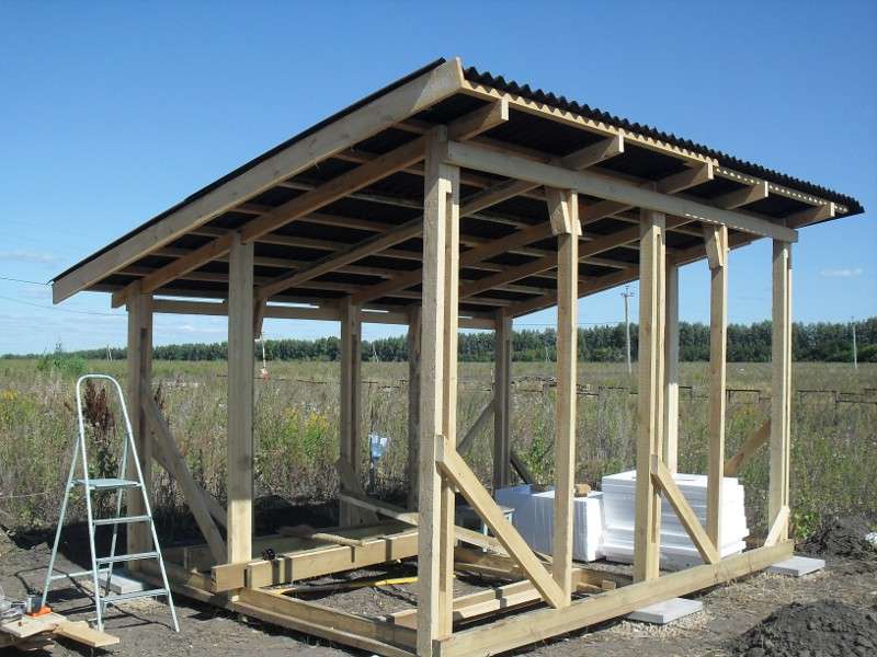 Самостоятельное строительство дачного сарая из пеноблоков: пошаговая инструкция