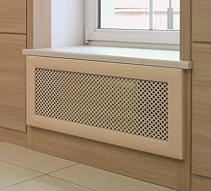 Решетки (экраны) на радиаторы отопления: как выбрать и установить