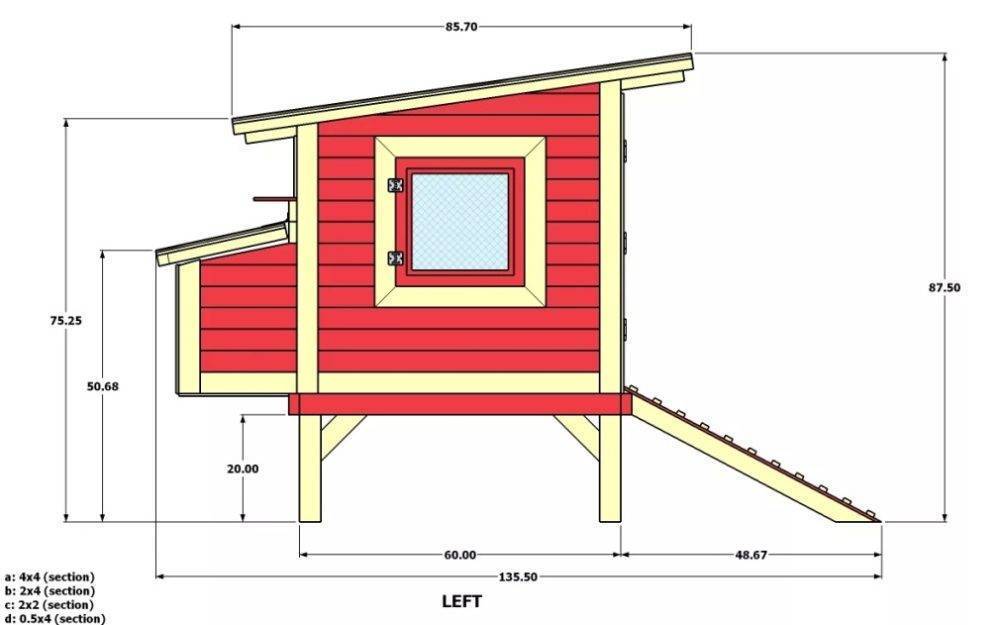 Курятник своими руками проект