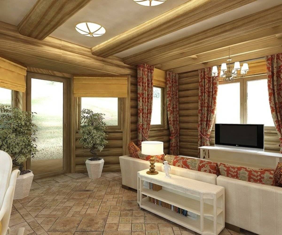 Интерьер деревянного дома: идеи современных дизайнов (40+ фото)