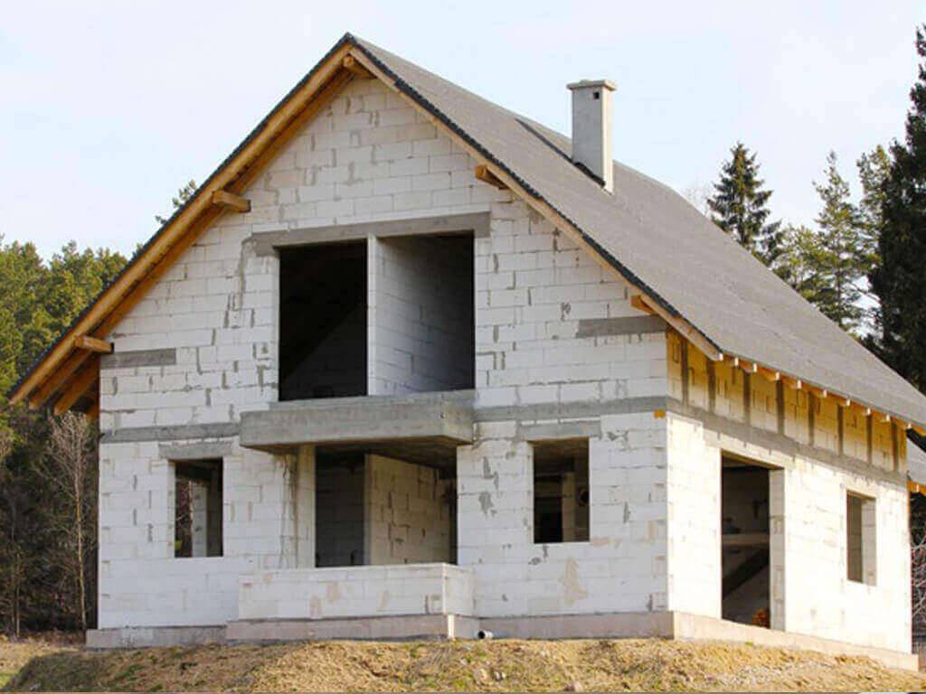 Строительство дома из газобетона своими руками поэтапно: инструкция, схемы (фото и видео)