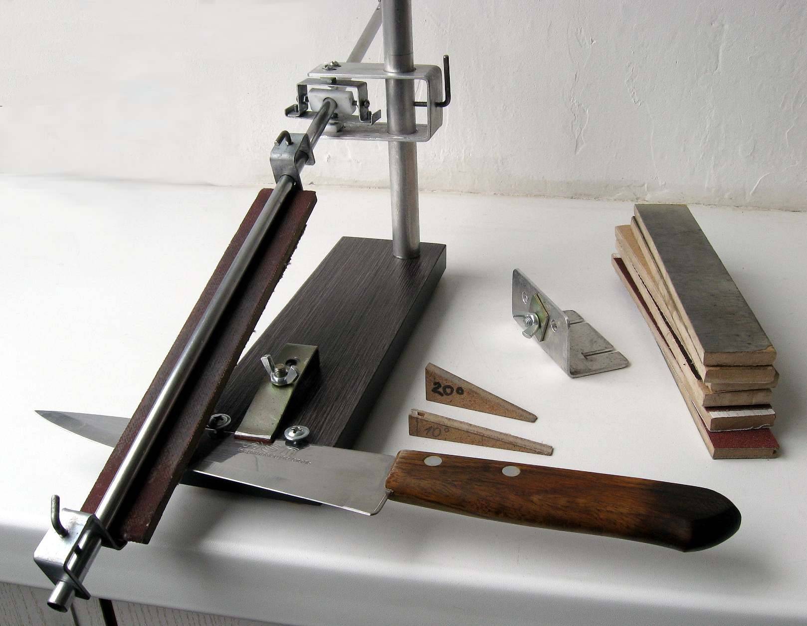 Изготовление станка для заточки ножей своими руками в домашних условиях