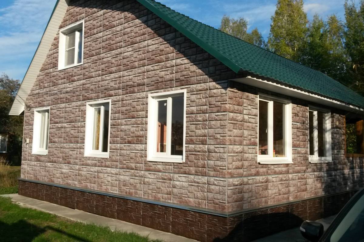 Фасадные панели для наружной отделки дома: под кирпич, камень, дерево, монтаж, размеры