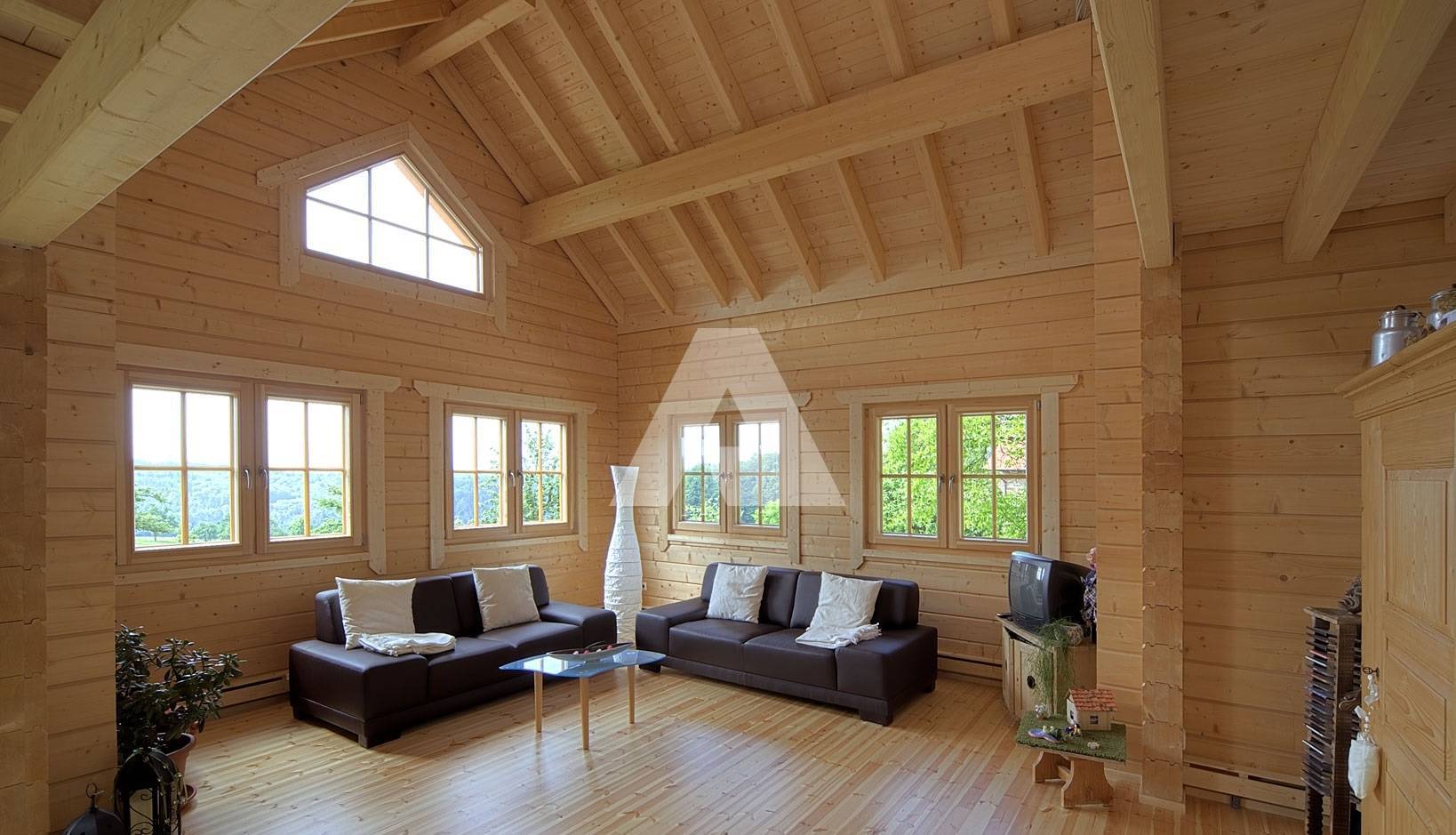 Внутренняя отделка деревянного дома – советы специалиста — свой дом мечты