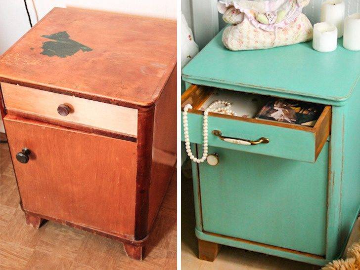 Как обновить старую мебель своими руками: 11 идей и советов