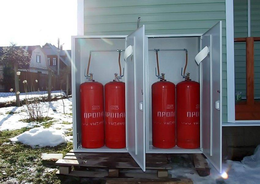 Газовое отопление частного дома: магистральный, баллонный газ