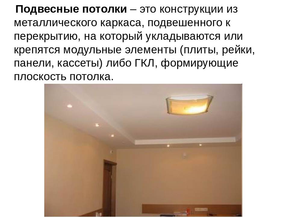 Подвесные потолки: типы, преимущества и недостатки