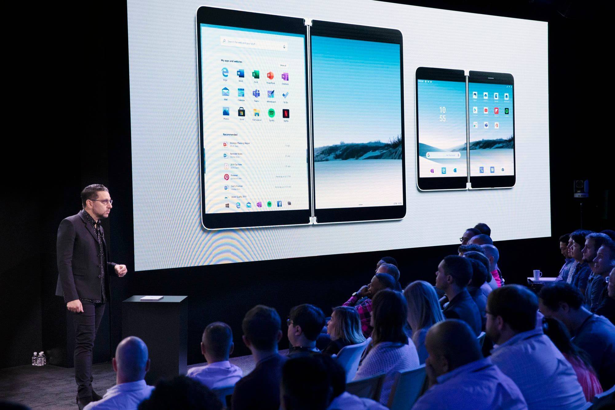 Второй раз на те же грабли. microsoft выпускает новый складной android-смартфон, хотя прошлый был провальным