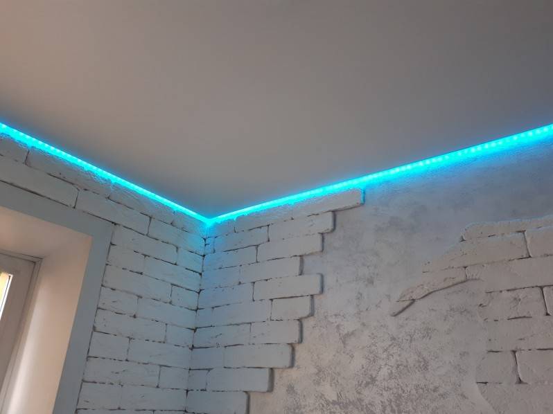 Как сделать потолок с подсветкой (потолочное освещение)