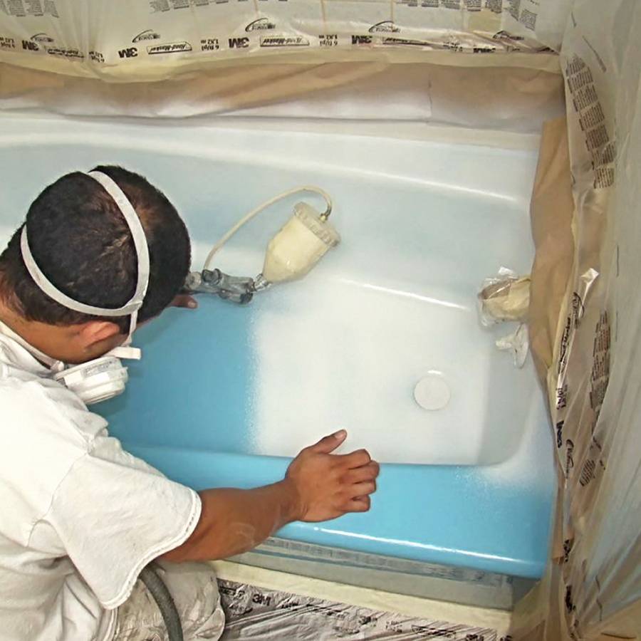Восстановление эмалевого покрытия ванной своими руками: способы + пошаговая инструкция!