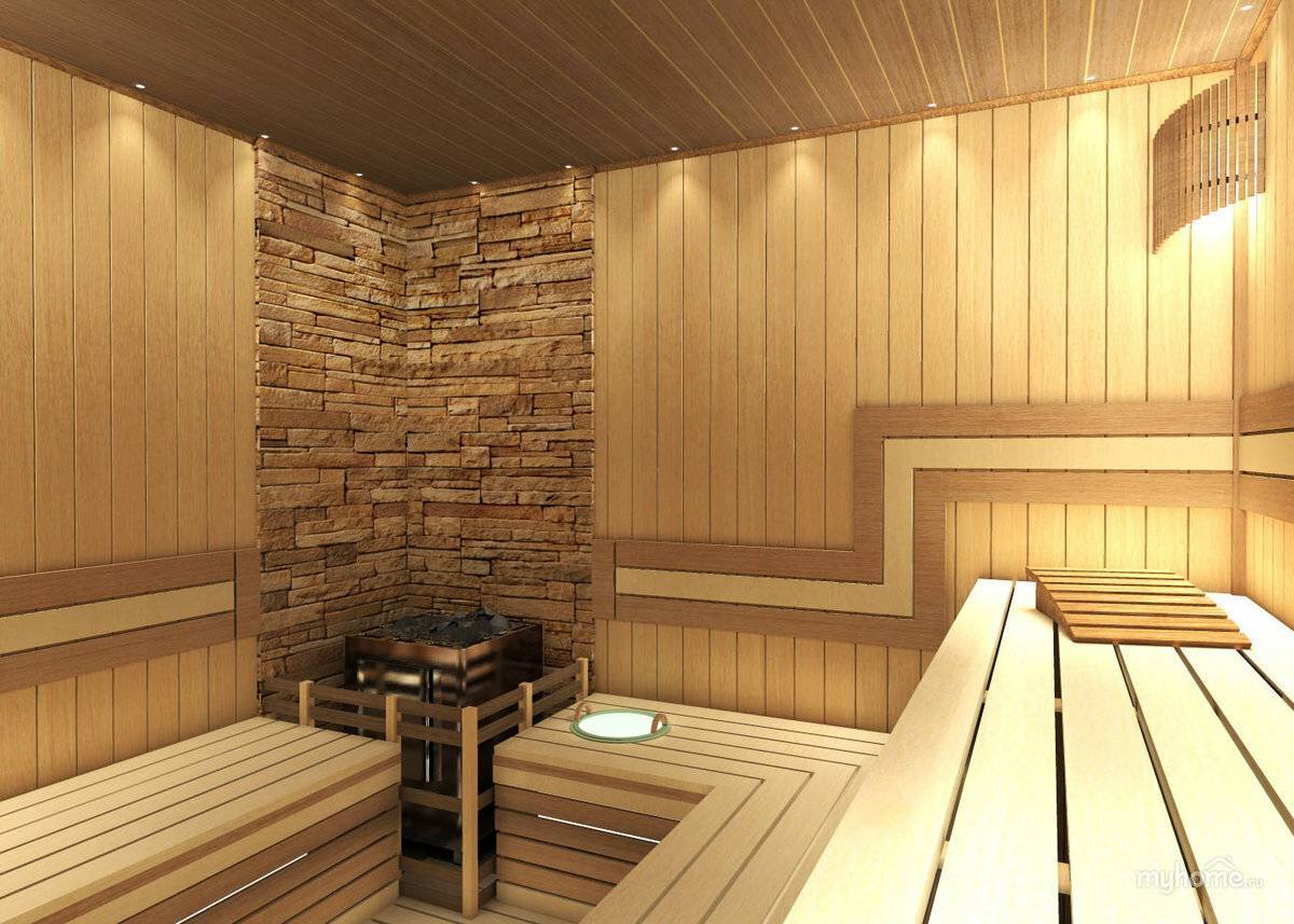 Внутренняя отделка бани: варианты, выбор стиля и материалов исходя из типа
